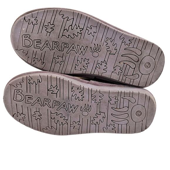 BEARPAW the Abby Boot in Lavender Size 2 Big Girl - Picture 10 of 12